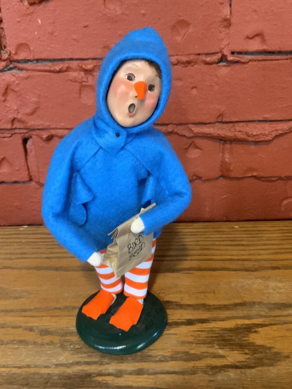 Vintage Byers' Choice Carolers Halloween "Bird Boy"